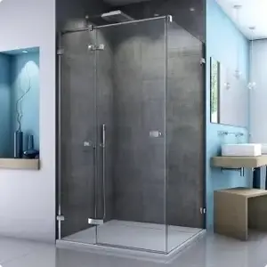 Imagine SUPER PROMO Usa cabina dus pivotanta SanSwiss Escura 120xH200 cm