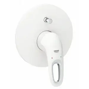 Imagine Baterie cada si dus Grohe Eurostyle monocomanda alb