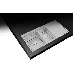 Imagine Chiuveta din inox Teka, 1000 x 520 mm, PureLine, Picurator dreapta, inox