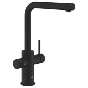 Imagine Baterie bucătărie Grohe Blue Pure Minta pe picior negru 30590KF0