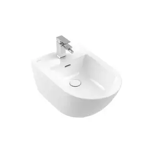 Imagine Bideu suspendat Villeroy & Boch Subway 3.0, alb