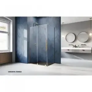 Imagine Cabina dus Radaway Furo Gold KDJ 90x100xH200 cm, stanga