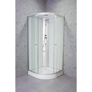 Imagine Cabina de dus completa cu hidromasaj, semirotunda - TM01