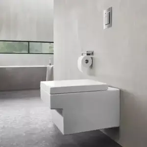 Imagine Vas wc suspendat, Rimless, PureGuard, alb lucios, Grohe Cube Ceramic 3924500H