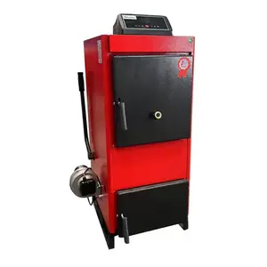 Imagine Centrala pe combustibil solid Fiama D2-40 Putere 46 kW, cu Ventilator si Automatizare