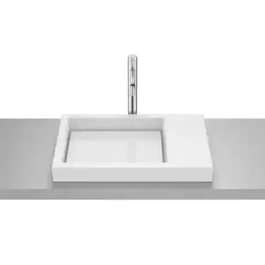 Imagine Lavoar baie incastrat, alb Roca Horizon 60x38 cm