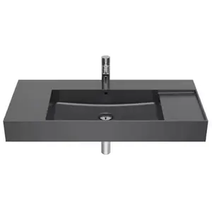 Imagine Lavoar baie suspendata, antracit Roca Inspira Square 100x49 cm