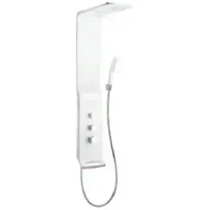 Imagine Panel dus Hansgrohe Raindance Lift cu baterie termostatata, alb-crom
