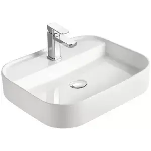 Imagine Lavoar baie pe blat, oval Fluminia Juno 55x45 cm