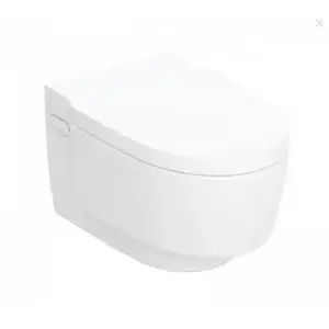 Imagine Vas wc suspendat, cu functie de bideu, capac soft close, alb lucios, Geberit AquaClean, Mera Classic