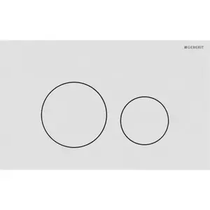 Imagine Clapeta actionare rezervor incastrat Sigma 40 Alb Mat Easy to Clean