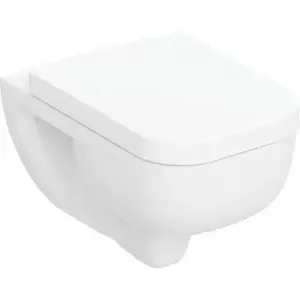 Imagine Set vas WC Geberit Selnova Square, 54x35x34, cu capac