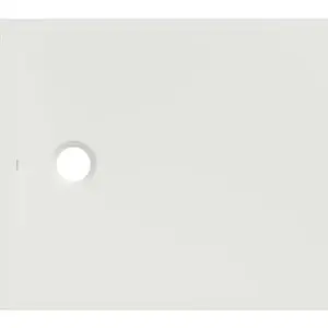 Imagine Cadita de dus Geberit CleanFloor30, 90x80x3.5 cm, alba mat
