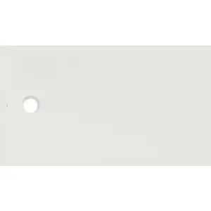Imagine Cadita de dus Geberit CleanFloor30, 140x80x3.5 cm, alba mat