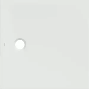 Imagine Cadita de dus Geberit CleanFloor30, 90x90x3.5 cm, alba mat