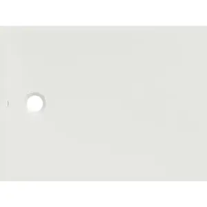Imagine Cadita de dus Geberit CleanFloor30, 120x90x3.5 cm, alba mat