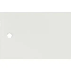 Imagine Cadita de dus Geberit CleanFloor30, 150x100x3.5 cm, alba mat