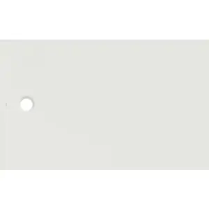 Imagine Cadita de dus Geberit CleanFloor30, 160x100x3.5 cm, alba mat