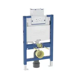 Imagine Rezervor incastrat Geberit Duofix pentru vas wc suspendat, 82 cm, cu rezervor incastrat Omega 12 cm