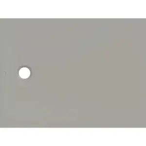 Imagine Cadita de dus Geberit CleanFloor30, 120x90x3.5 cm, gri mat