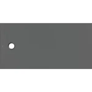 Imagine Cadita de dus Geberit CleanFloor30, 160x80x3.5 cm, grafit mat