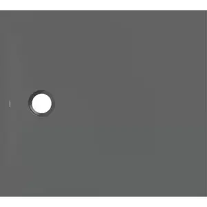 Imagine Cadita de dus Geberit CleanFloor30, 100x90x3.5 cm, grafit mat