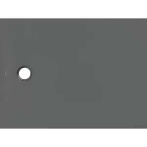 Imagine Cadita de dus Geberit CleanFloor30, 120x90x3.5 cm, grafit mat