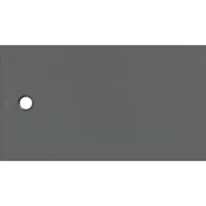Imagine Cadita de dus Geberit CleanFloor30, 160x90x3.5 cm, grafit mat