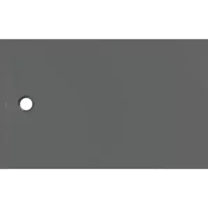 Imagine Cadita de dus Geberit CleanFloor30, 160x100x3.5 cm, grafit mat