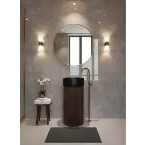 Imagine Lavoar Freestanding Premium din Lemn Masiv