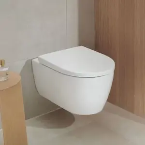 Imagine Vas wc Geberit ICon suspendat Rimfree 53x36 cm, cu spalare verticala
