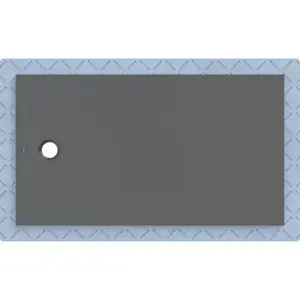 Imagine Cadita de dus Geberit CleanFloor30, 160x90x3.5 cm cu folie de hidroizolatie