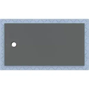 Imagine Cadita de dus Geberit CleanFloor30, 170x90x3.5 cm cu folie de hidroizolatie