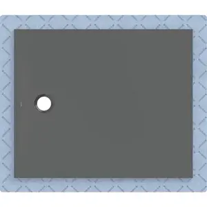 Imagine Cadita de dus Geberit CleanFloor30, 120x100x3.5 cm, cu folie de hidroizolatie