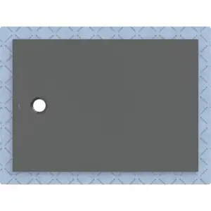 Imagine Cadita de dus Geberit CleanFloor30, 140x100x3.5 cm cu folie de hidroizolatie
