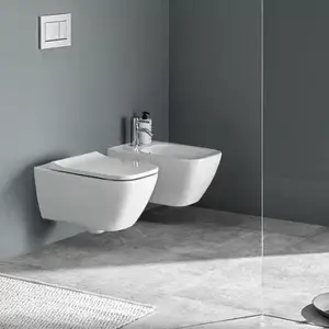 Imagine Vas wc suspendat, Rimfree, cu prindere ascunsa, Geberit Smyle
