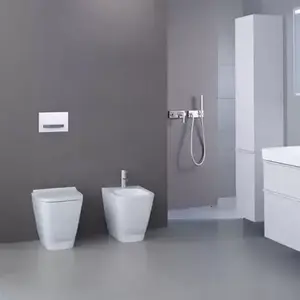 Imagine Vas wc stativ Geberit Smyle Square BTW, Rimfree