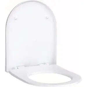 Imagine Capac wc Geberit Acanto SoftClose alb