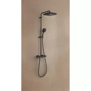 Imagine Sistem de dus cu termostat Grohe Vitalio Comfort negru