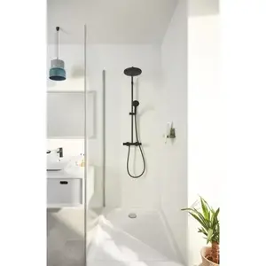Imagine Sistem de dus cu termostat Grohe Vitalio Start System, negru