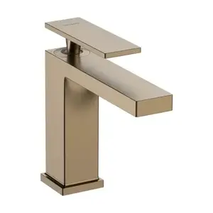 Imagine Baterie lavoar pe blat Hansgrohe Tecturis E