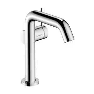 Imagine Baterie lavoar pe blat crom Hansgrohe Tecturis S