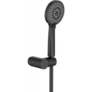Imagine Para de dus Deante Arnika, cu suport si furtun 150 cm, negru