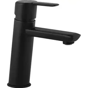 Imagine Baterie lavoar Deante Arnika 17cm, negru mat