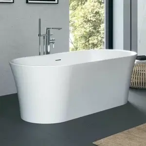 Imagine Cada freestanding 170x80 cm alb Duravit DuraSenja