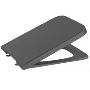 Imagine Capac WC Roca Inspira Square soft-close, antracit