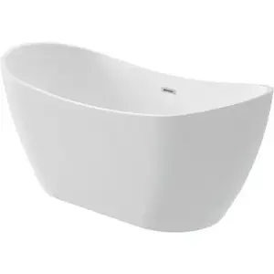 Imagine Cada freestanding Deante Arnika 170x72 cm ovala alb