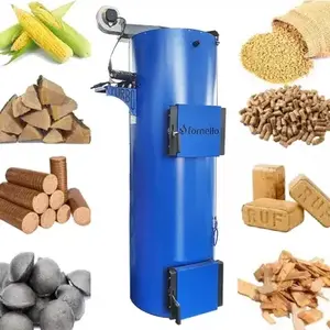 Imagine Centrala pe combustibil solid, Fornello Turbo 25 kW, cu automatizare