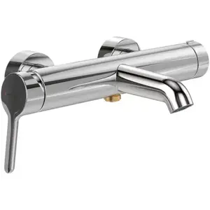 Imagine Baterie cada-dus Villeroy & Boch Skyla incastrata, crom