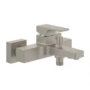 Imagine Baterie Villeroy&Boch Architectura Square cada-dus monocomanda nichel periat
